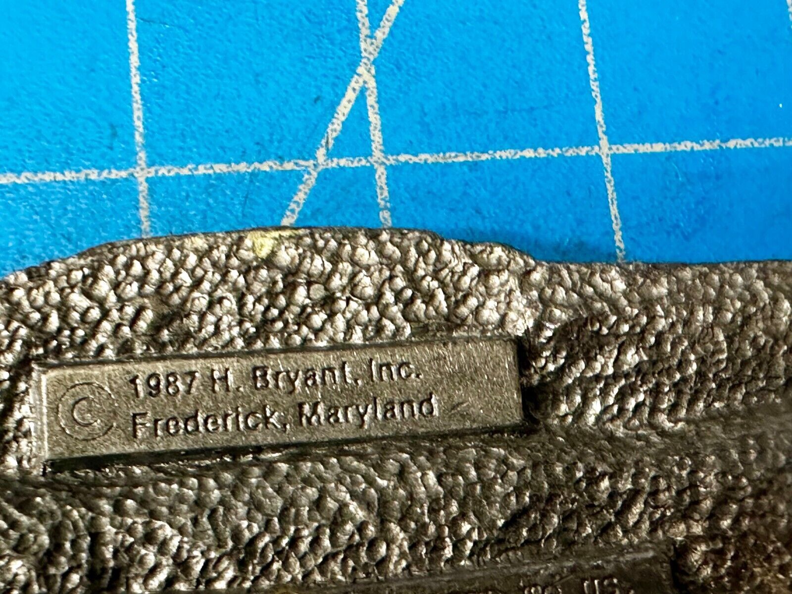 The Hardware Store - Quality Service Dependability Commemorate 1987 Belt Buckle