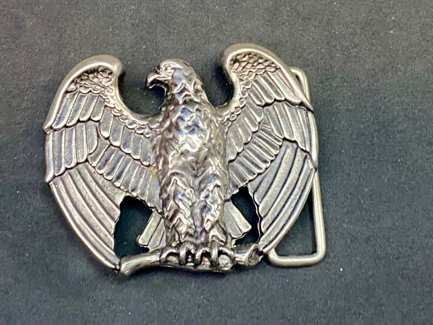 1982 Avon Majestic Patriotic America Eagle - Cut Out Metal Belt Buckle