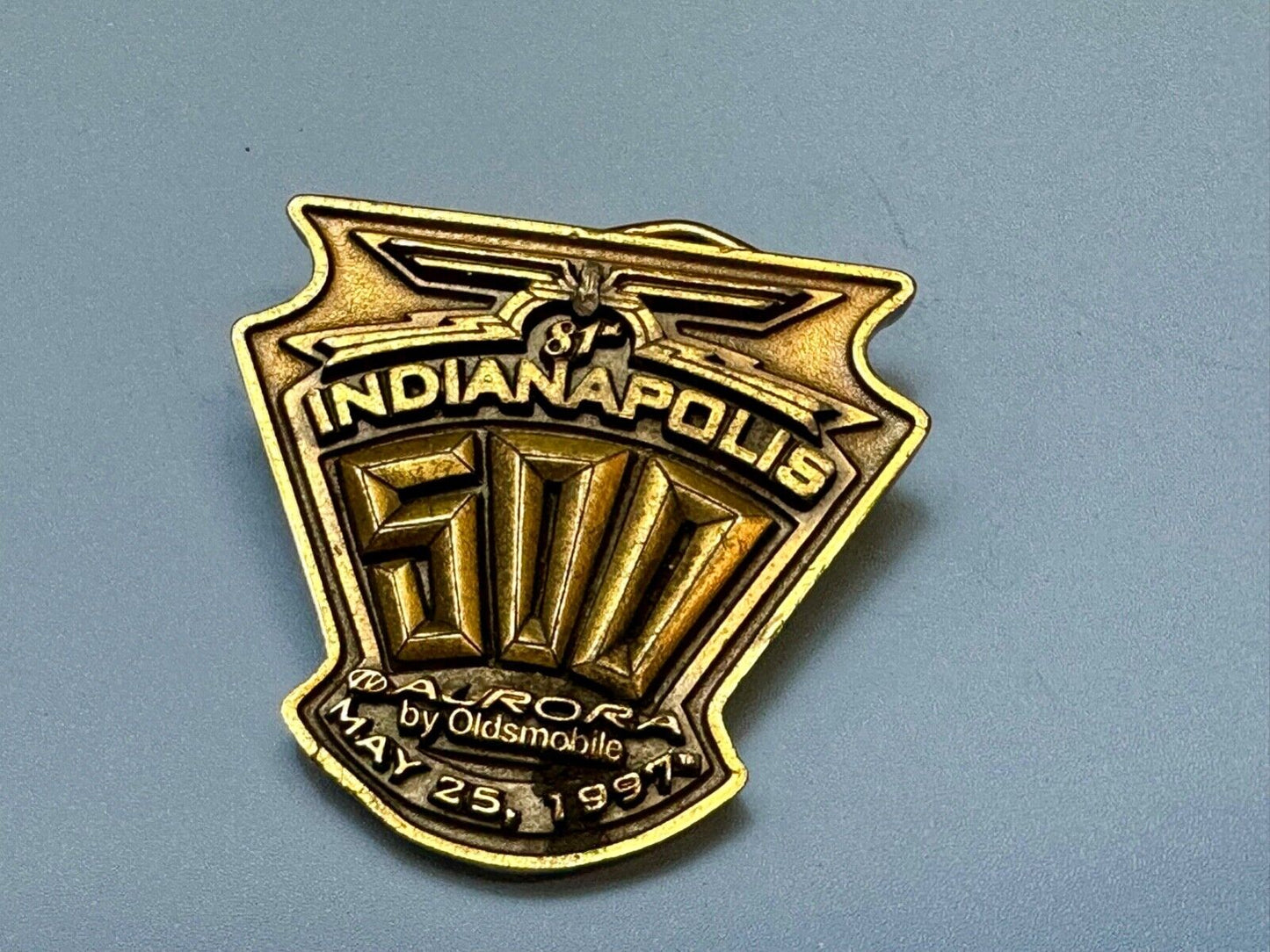 81st Indianapolis 500 Race Aurora Oldsmobile 1997 Siskiyou belt buckle