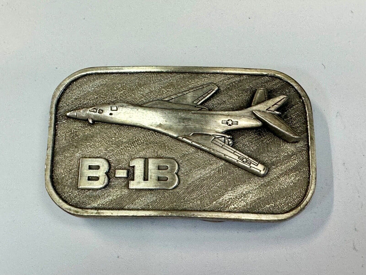 B-1B Military Aircraft Air Force Belt Buckle Connection Rockwell International