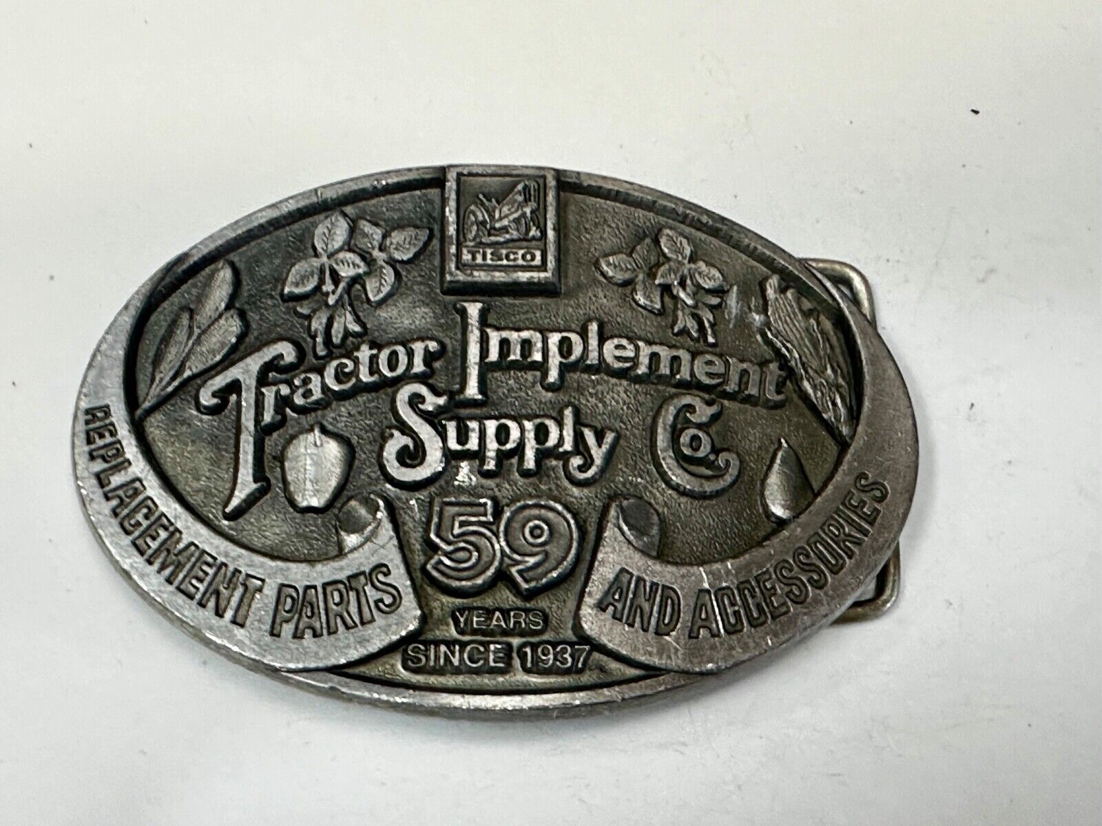 TISCO Tractor Implement Supply Replacement Parts 59 years Series 7 Belt Buckle
