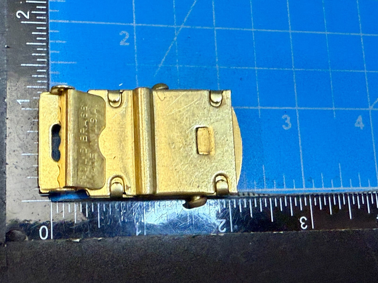Vintage Cub Scouts Uniform BSA Replacement Solid Brass Belt Buckle