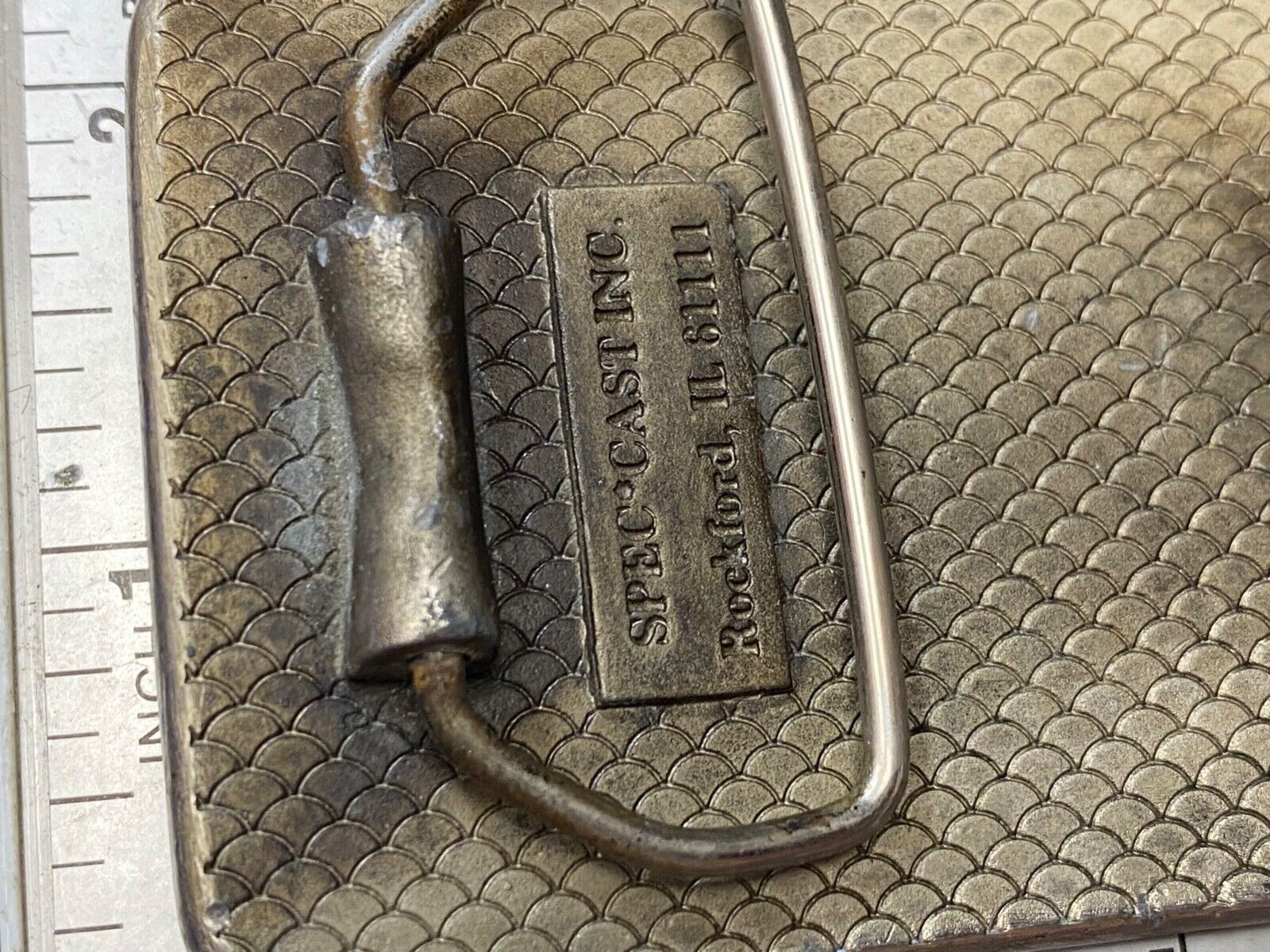 Vermeer Heavyweight Champion Belt Buckle by Spec Cast