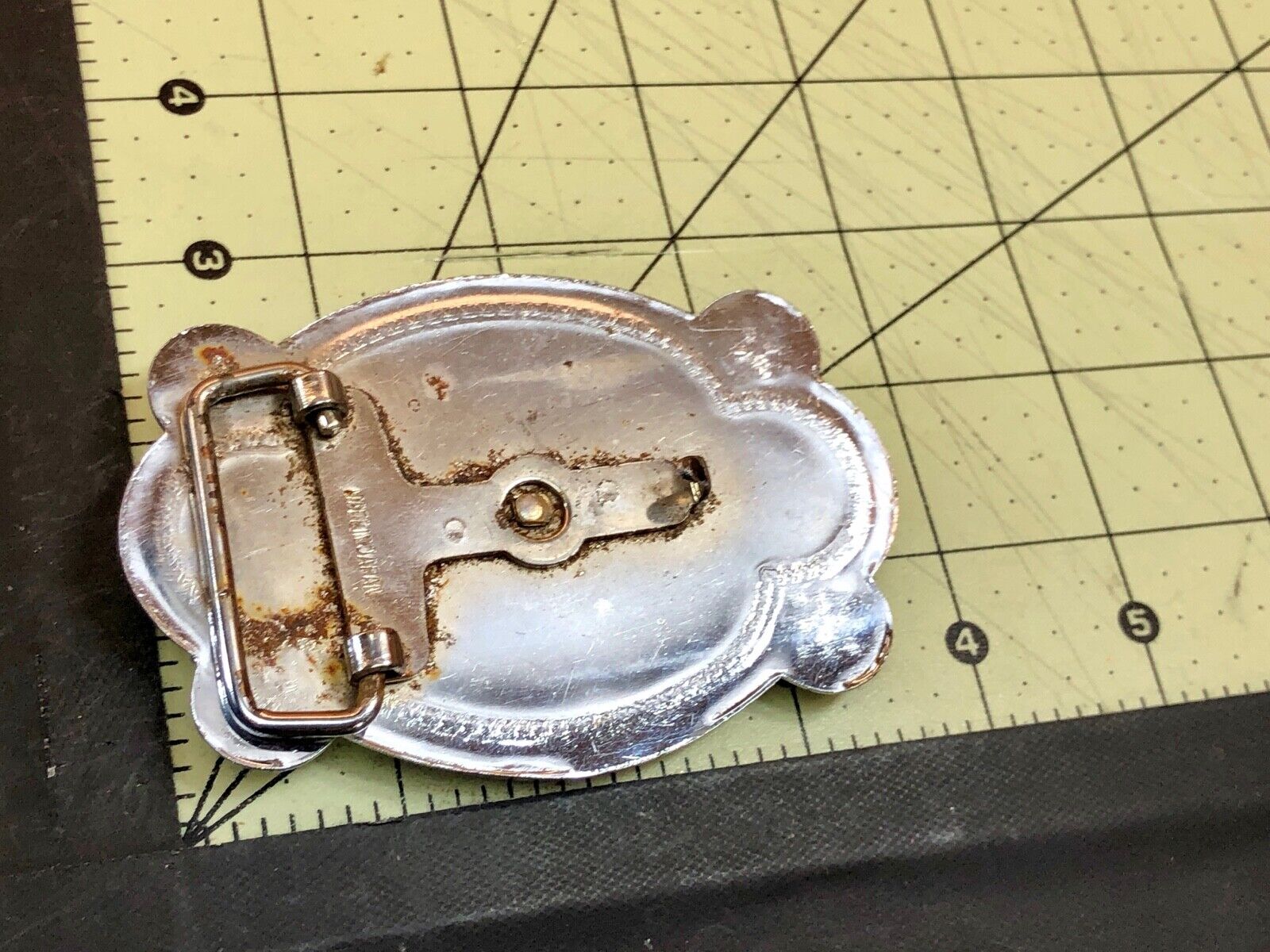 Vintage Horse in CenterPiece Rodeo Cowboy western belt buckle 
