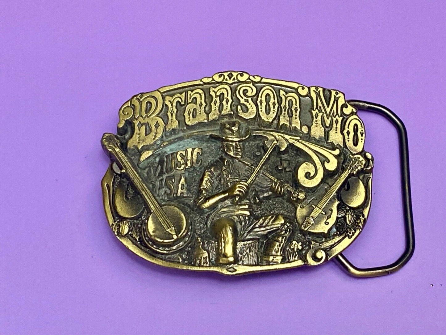 80's Branson Missouri music pickers MO -The Great American Belt Buckle Company
