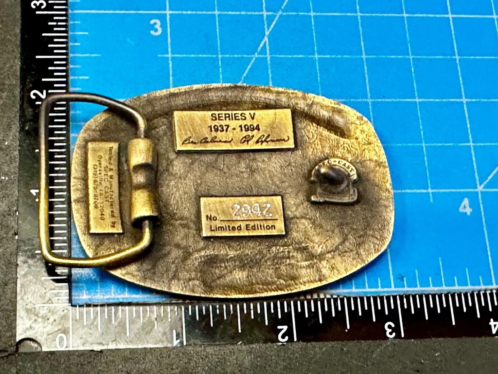 57 Years TISCO Tractor Implement Supply company NOS Belt Buckle by Speccast