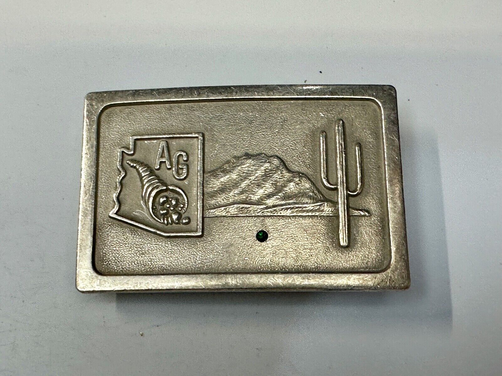 Arizona State MAP A.G. Farming Theme Vintage Belt Buckle