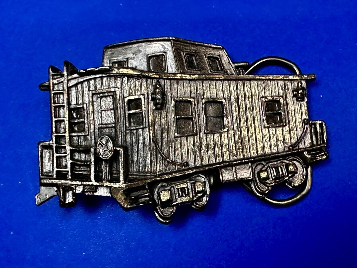 Train Caboose RailRoad Vintage 1979 - The Great American Belt Buckle Co