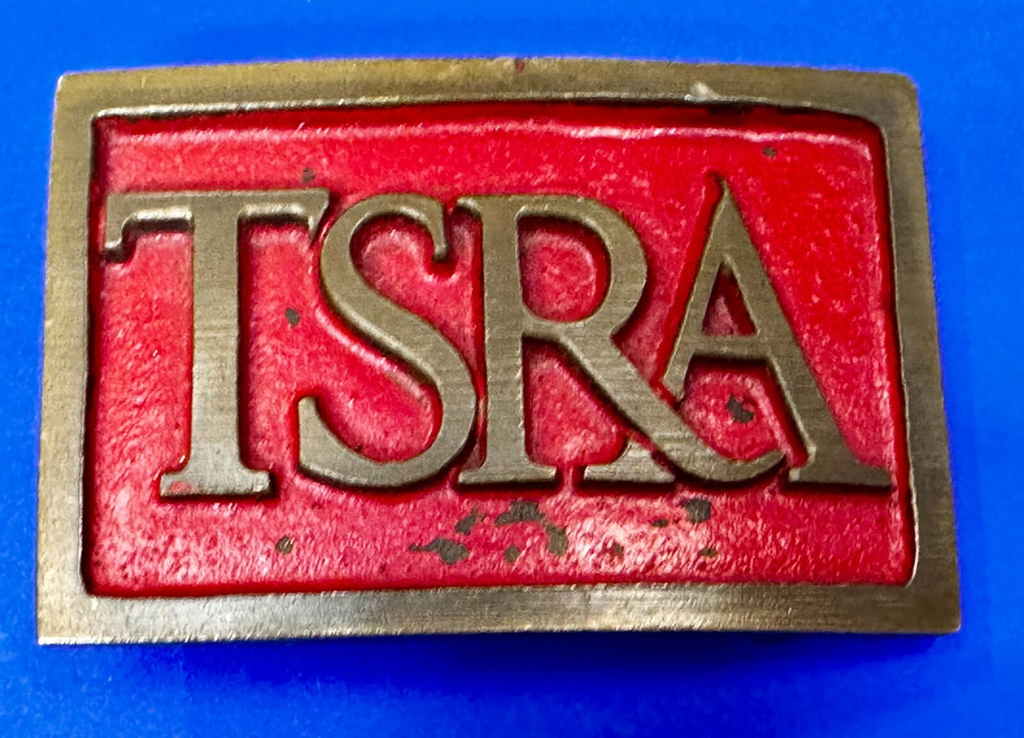 TSRA Texas State Rifle Association Gun Firearm 2nd Amendment Rights Belt Buckle