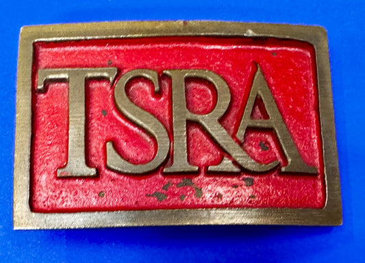 TSRA Texas State Rifle Association Gun Firearm 2nd Amendment Rights Belt Buckle