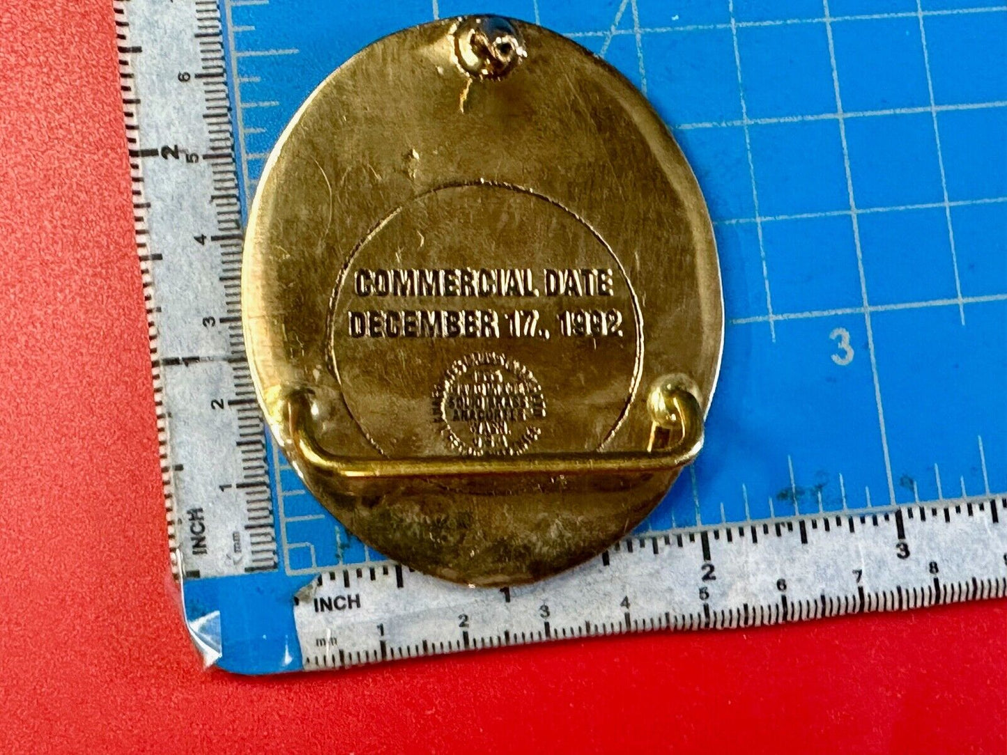 ACI Tampella Piney Creek Power Plant Clarion PA Operations Maint. belt buckle