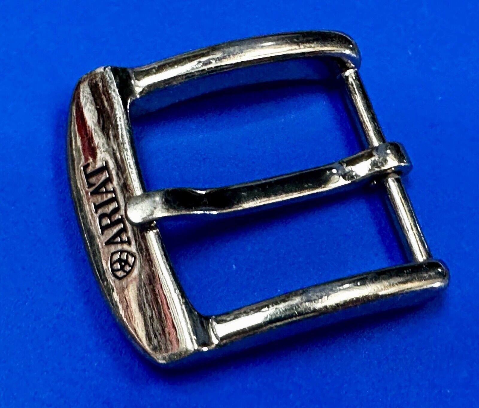 Ariat - Western silver tone ranger style replacement reflective 2"  belt buckle