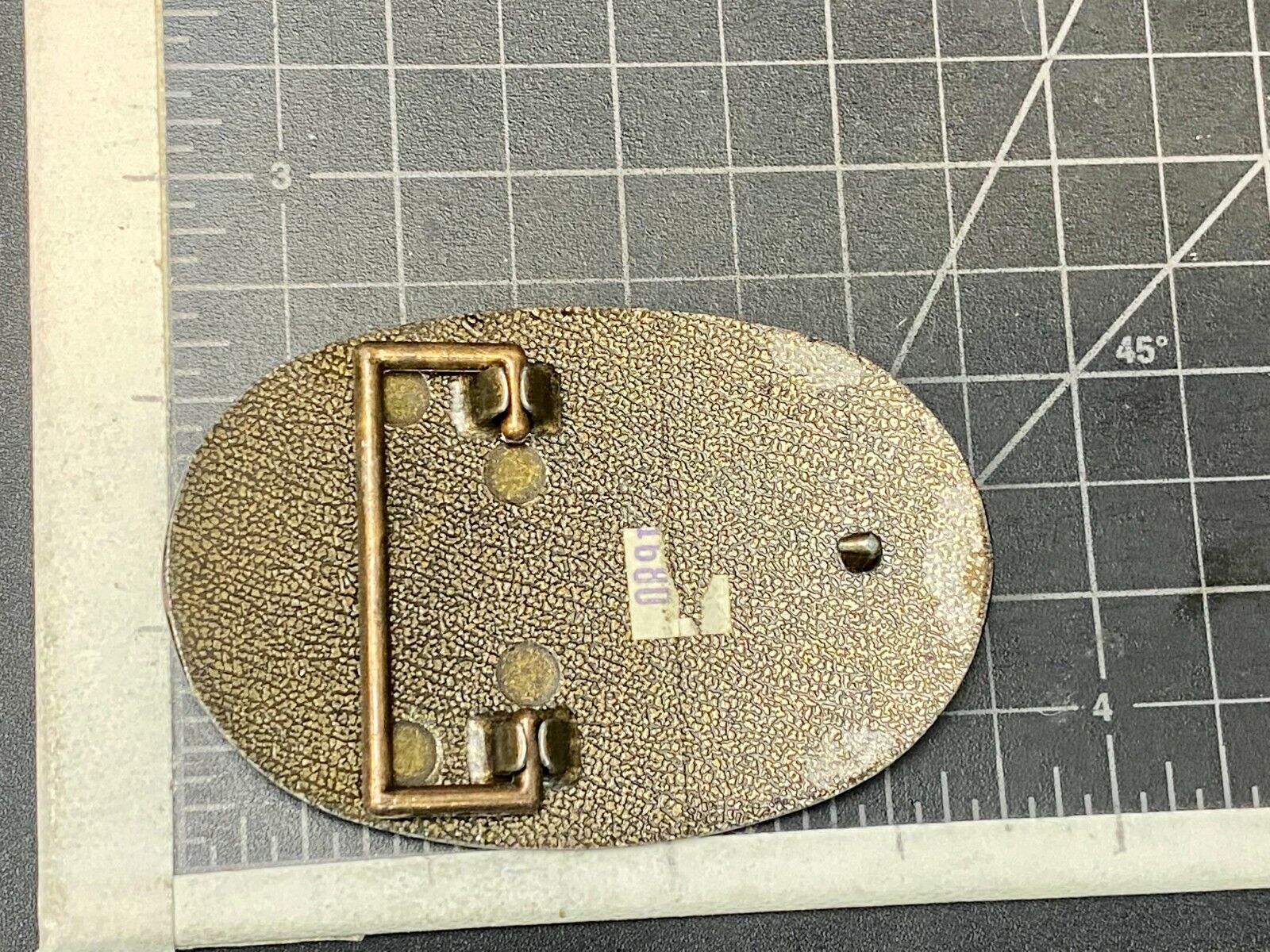 Patriotic USA  Picture Belt Buckle -  Band Marching Into Battle!