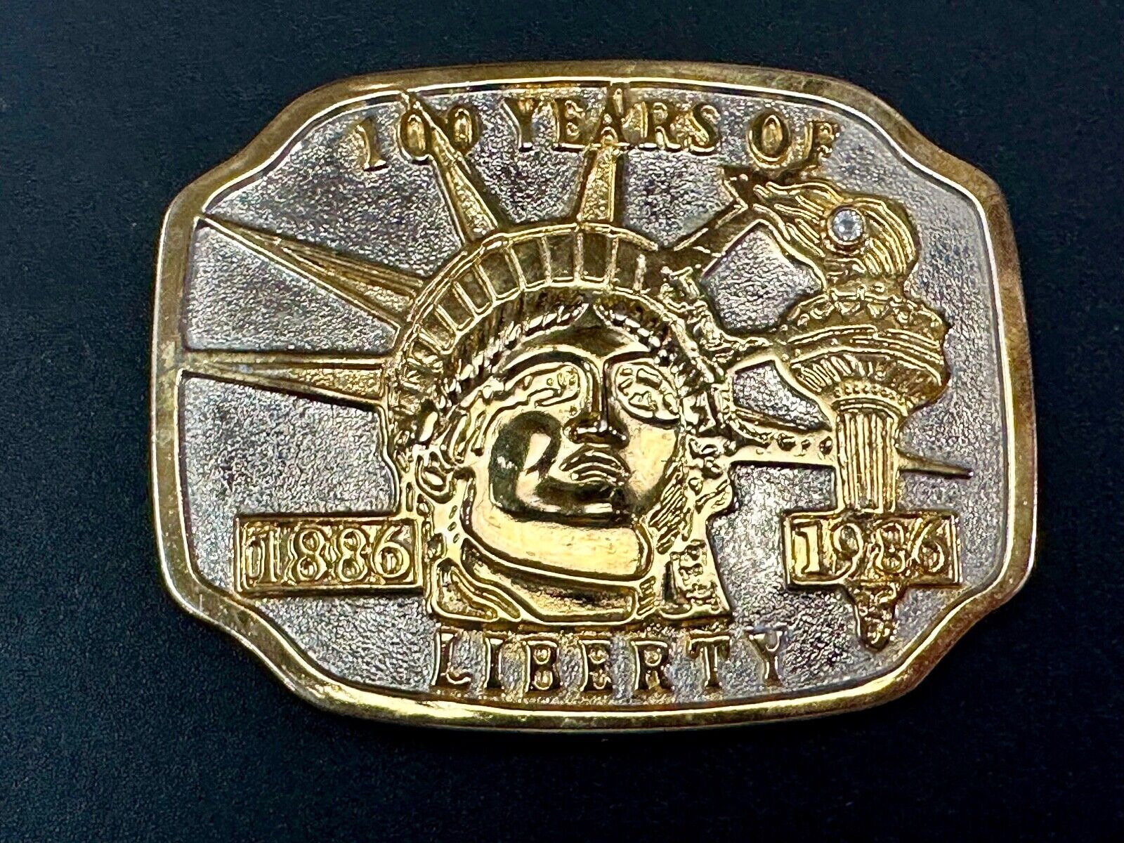 100 years of The Statue of Liberty New York City Commemorative  belt buckle