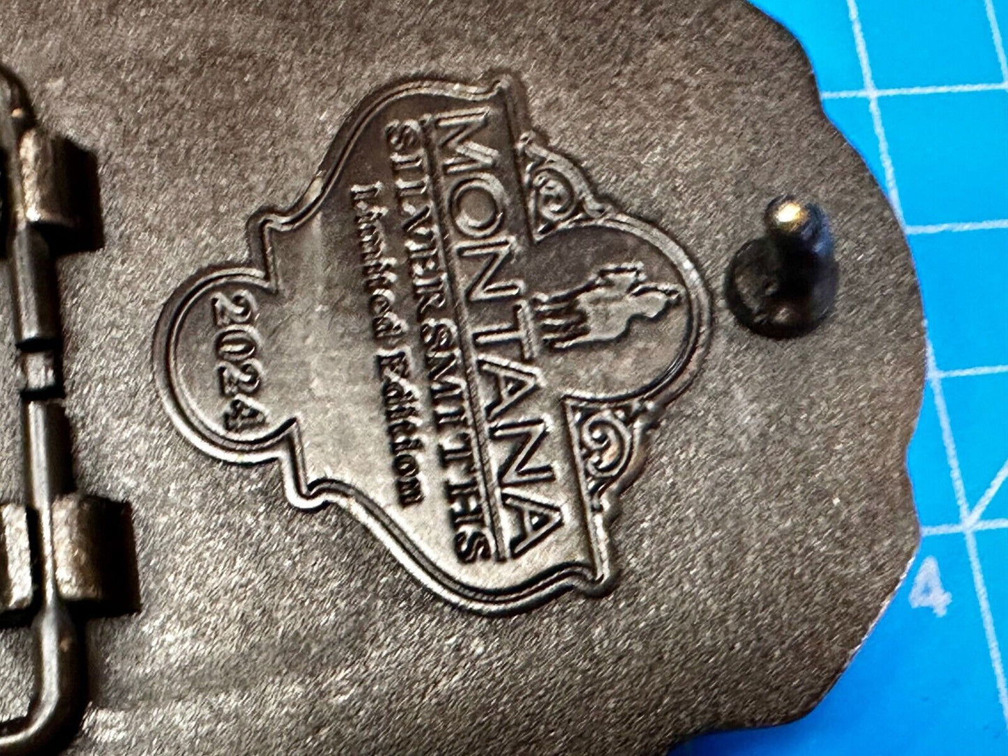 2024 Pendleton Whiskey Let'er Buck Rodeo Cowboy Montana Silversmiths Belt Buckle