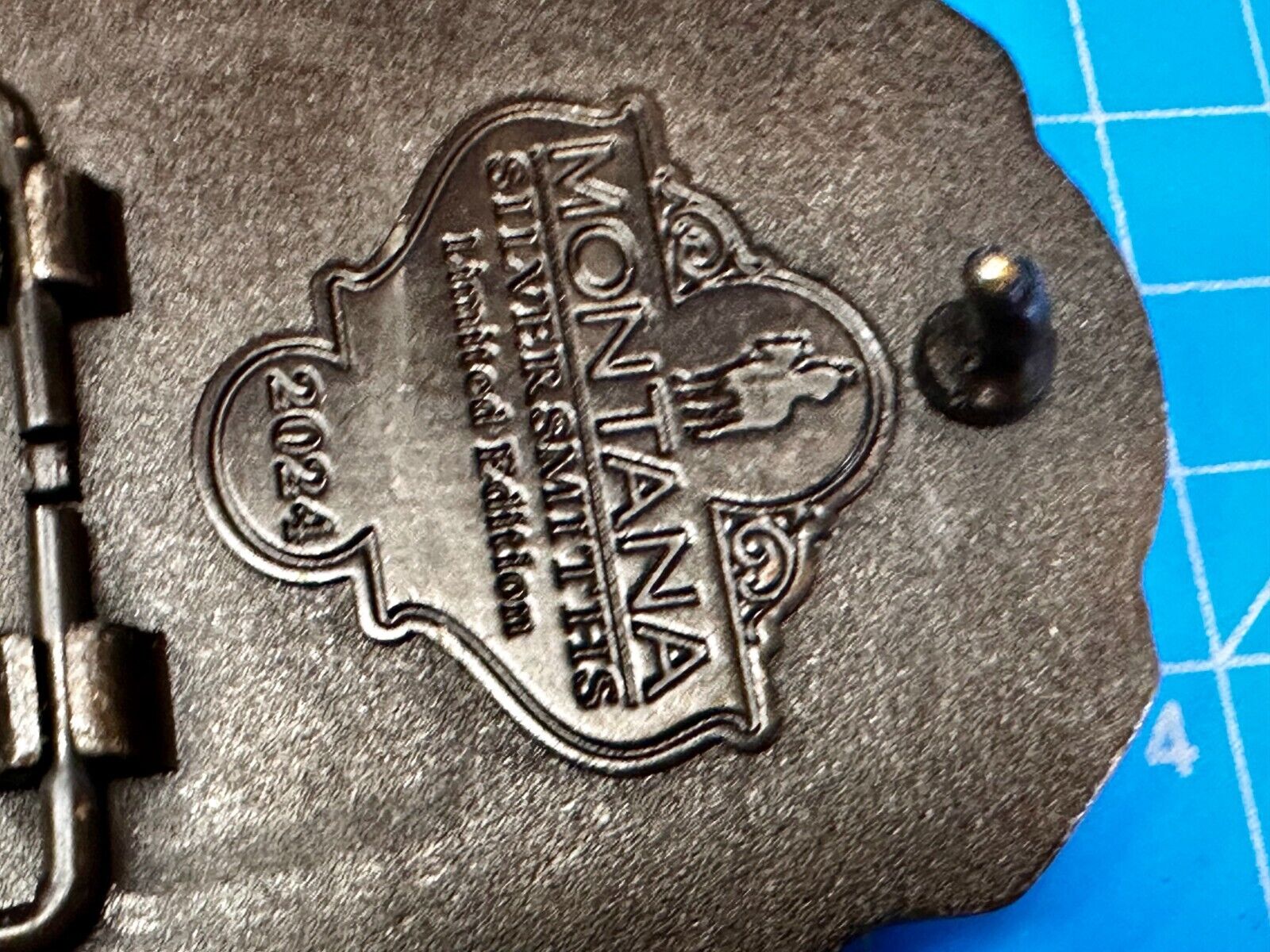 2024 Pendleton Whiskey Let'er Buck Rodeo Cowboy Montana Silversmiths Belt Buckle