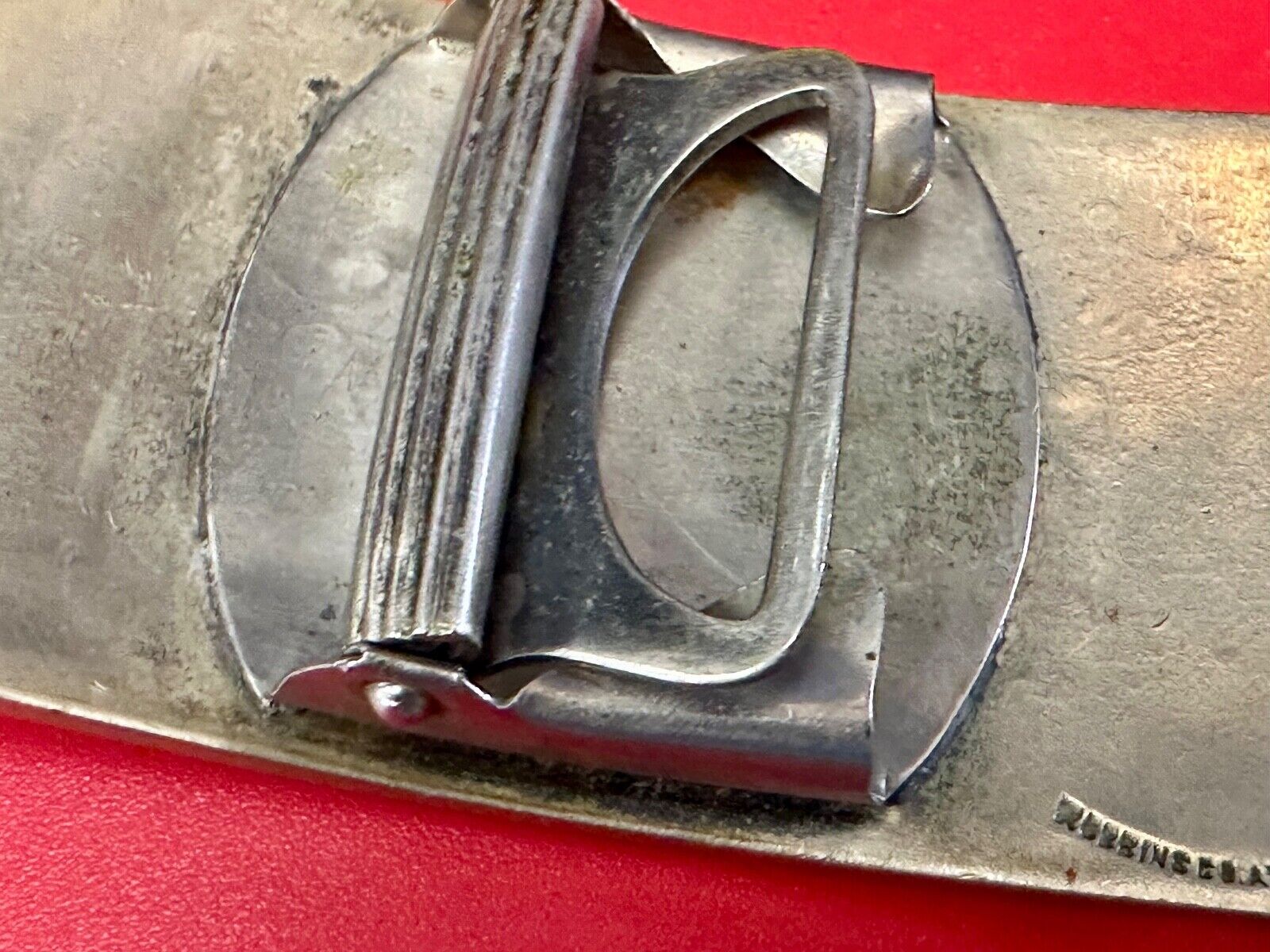 University of Oregon - Eugene Antique 1940's ROBBINS Co Attleboro Belt Buckle