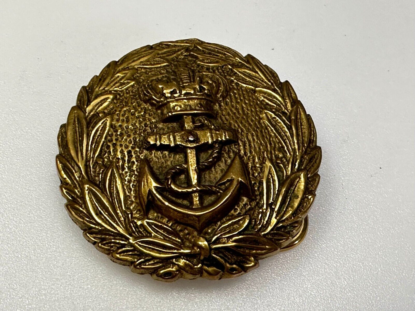 Victorian British Royal Navy Officers Belt Buckle - Unknown to me! World War 1?