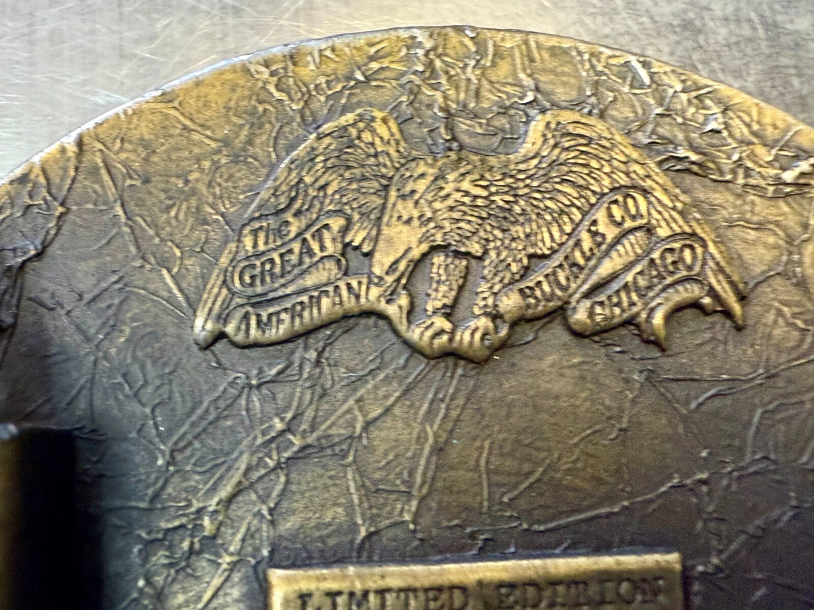 United States Air Force Vintage 1977 Limited Edition Great American Belt Buckle