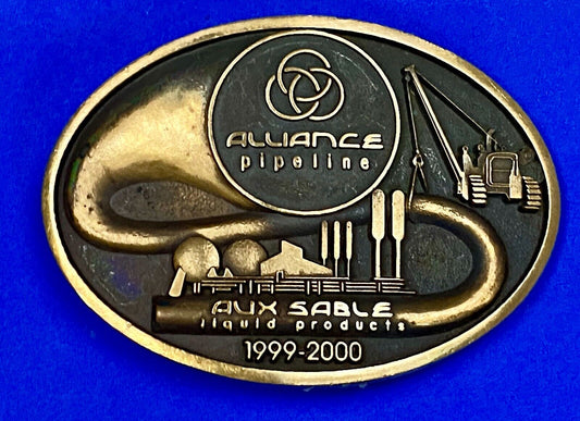 Alliance Pipeline Aux Sable Liquid Products Oil Ngl Extraction Belt Buckle