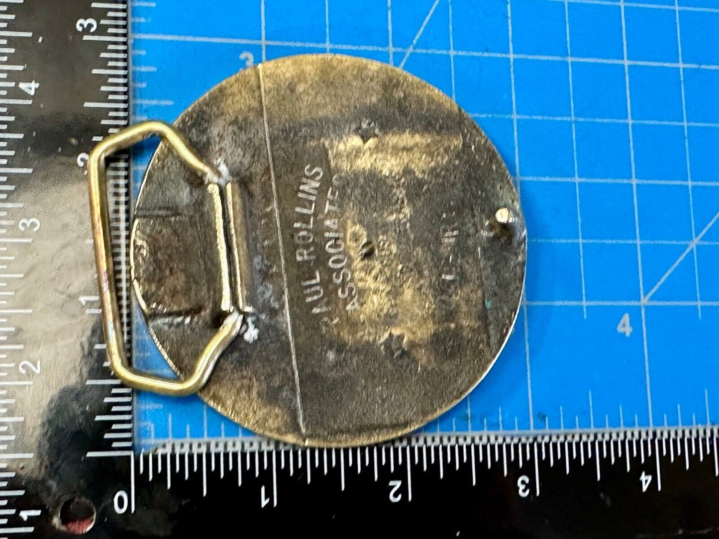 VEEDER-ROOT WHEEL END HUBODOMETERS Belt Buckle By Paul Rollins Associates