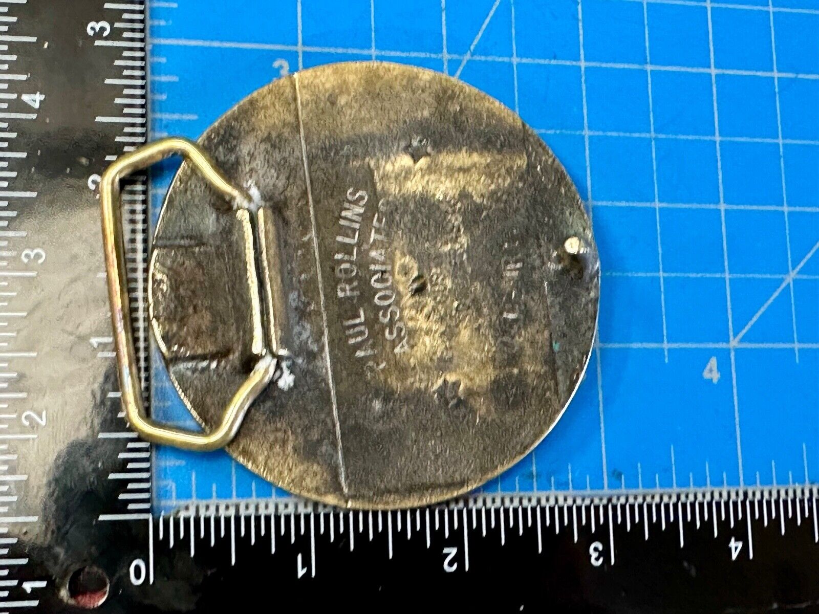VEEDER-ROOT WHEEL END HUBODOMETERS Belt Buckle By Paul Rollins Associates