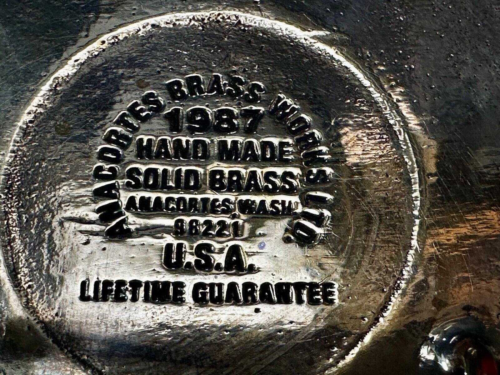Utah Railway Train Rail Road 75 year Celebration 1897 Anacortes Belt Buckle