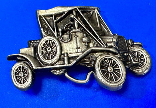 vintage Car Collectors Auto 30's? Cutout car shaped belt buckle