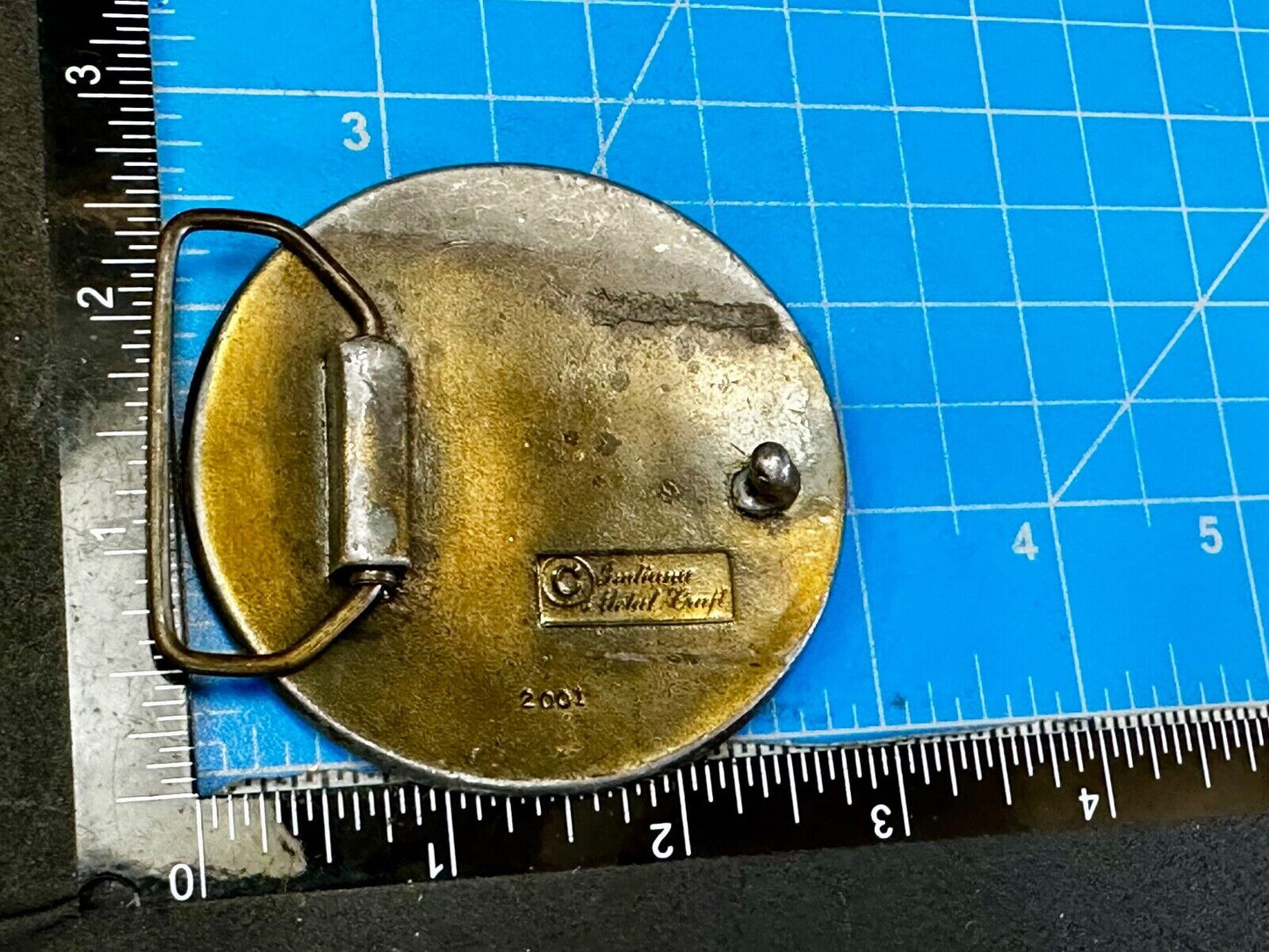 United States of America 200 Years Coin Collectors Belt Buckle 2001