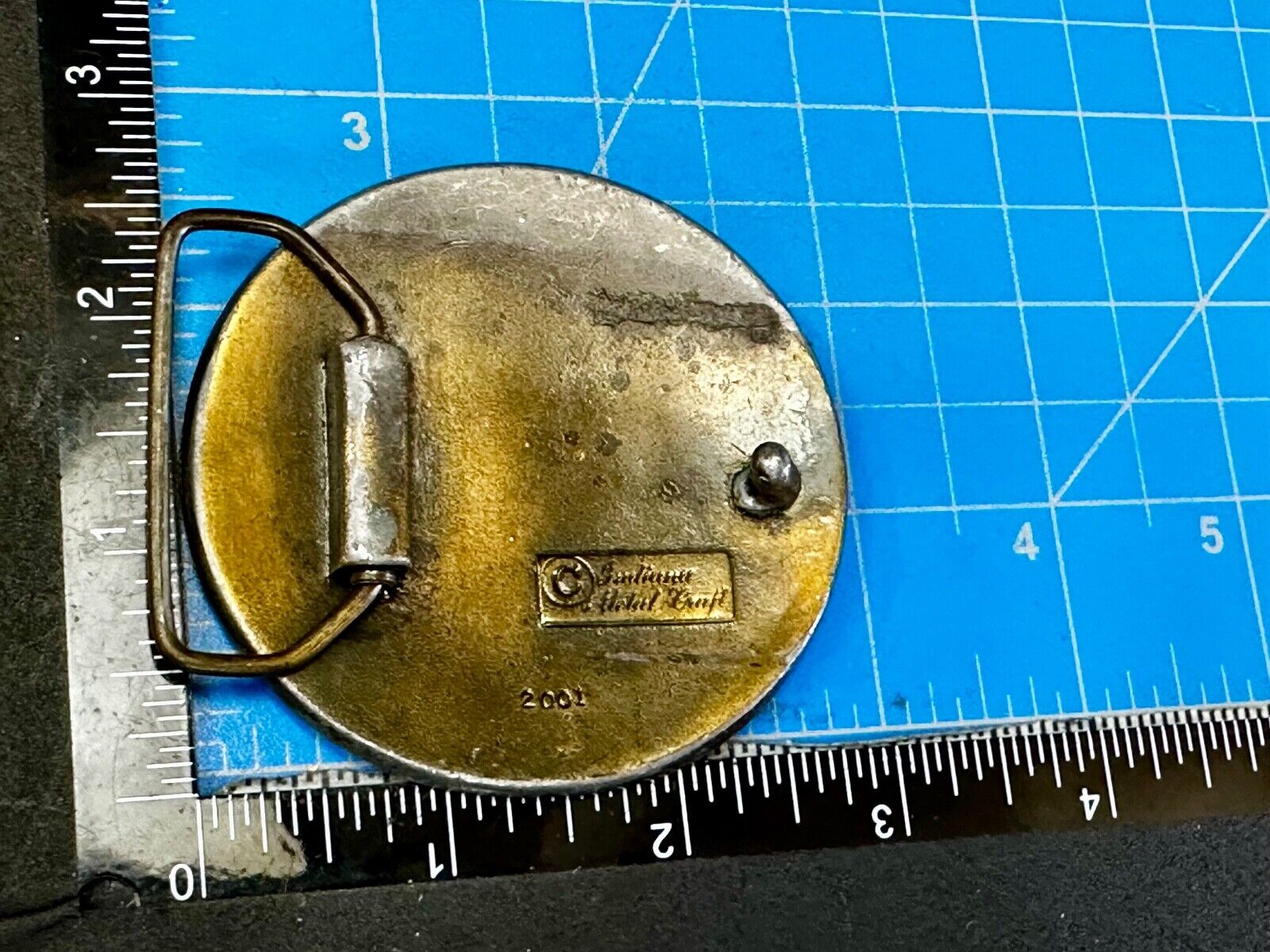 United States of America 200 Years Coin Collectors Belt Buckle 2001