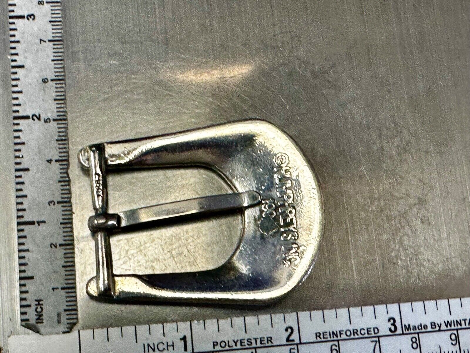Vintage 90’s Ranger Style Silver Tone Replacement Western Humphreys Belt Buckle