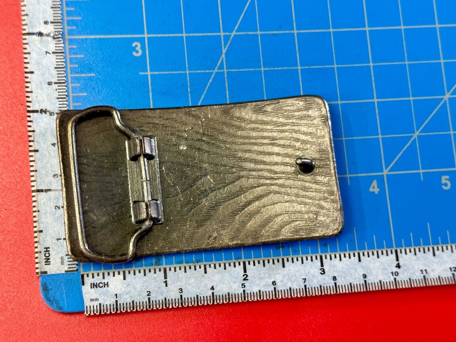 Viceroy Cigarettes Advertising Promo Loyalty Vintage Brass Tone Belt Buckle