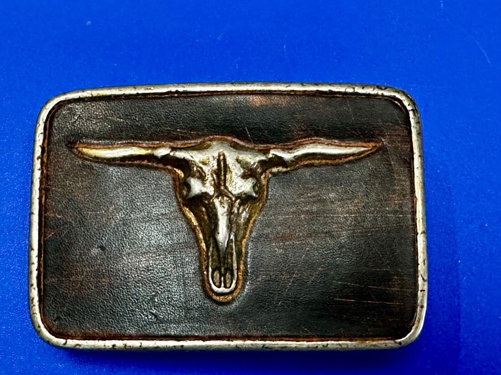 Texas Longhorn Vintage western Belt Buckle by BED STU Buckles  Gotta Have em.