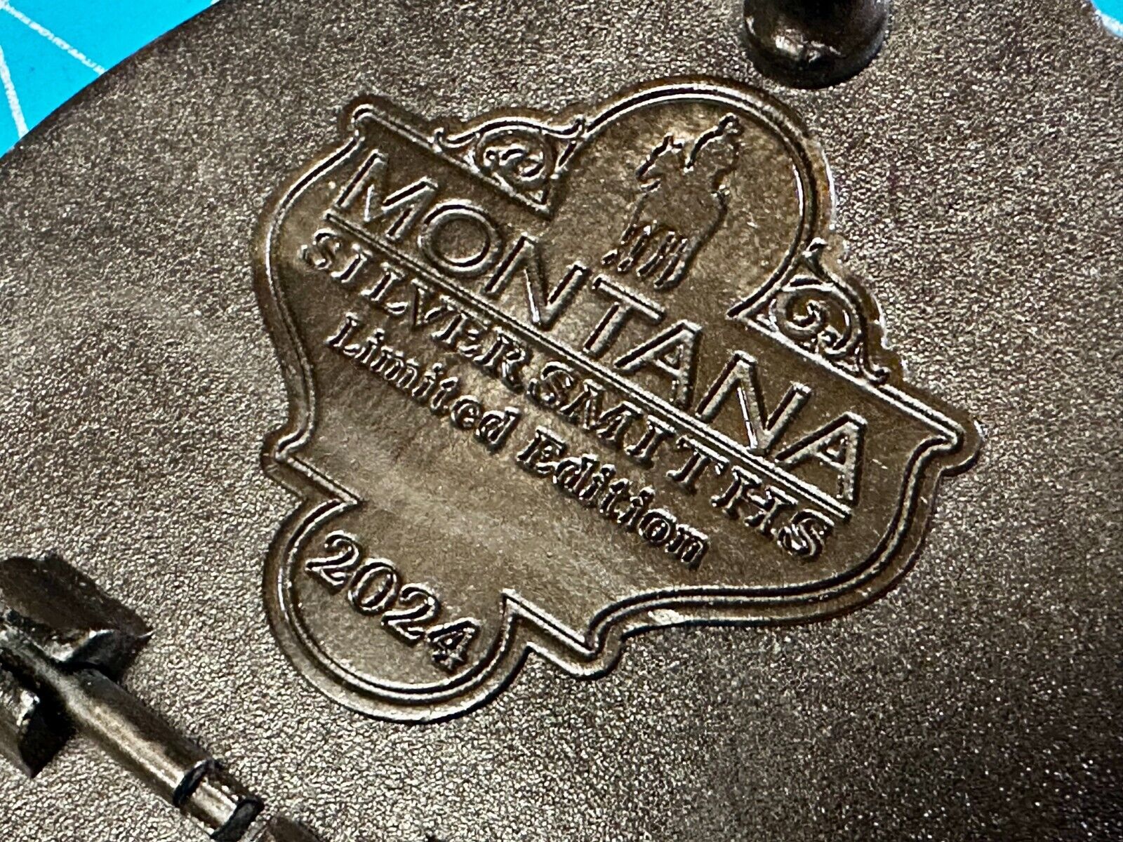 2024 Pendleton Whiskey Let'er Buck Rodeo Cowboy Montana Silversmiths Belt Buckle