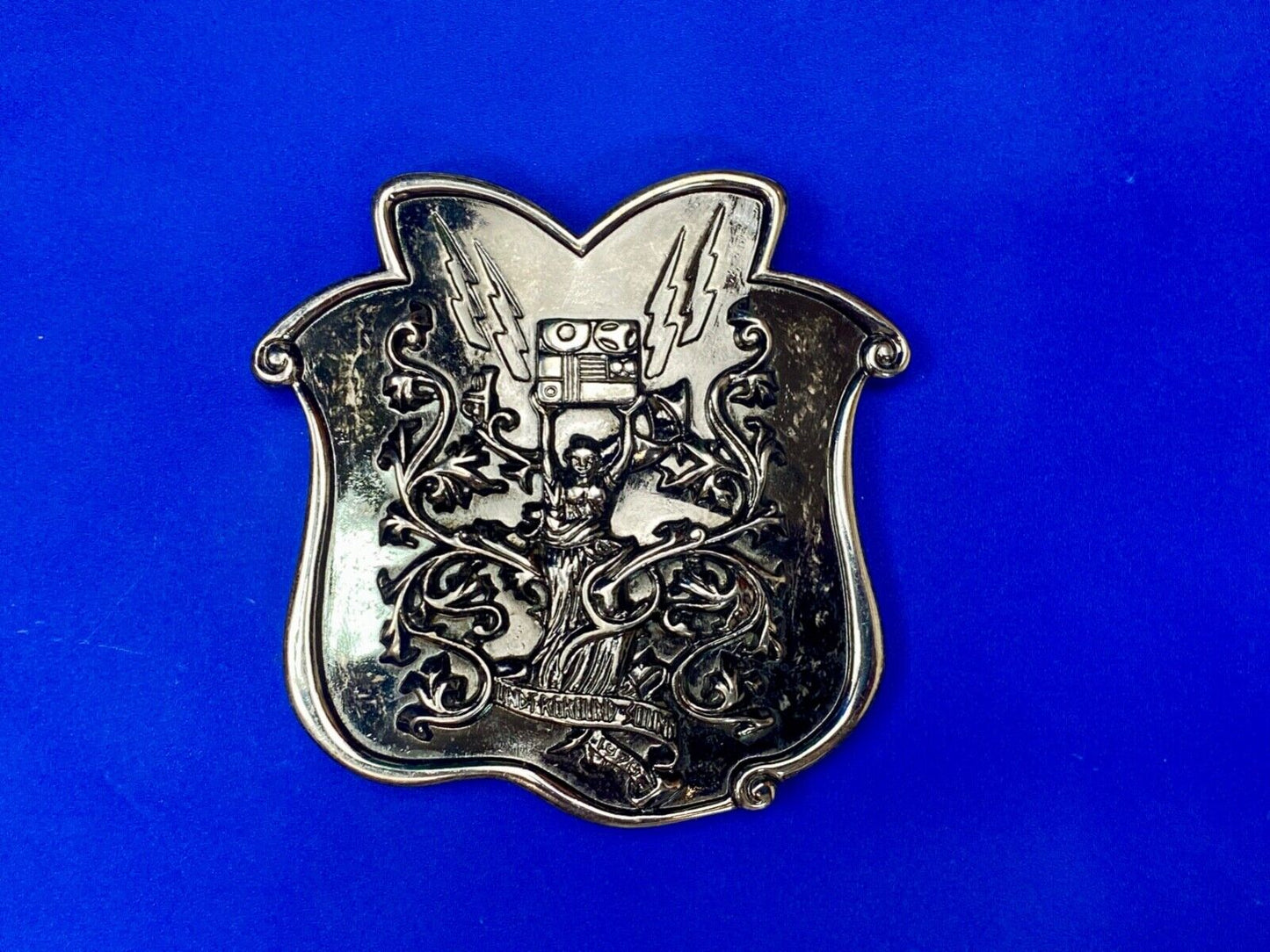 Unknown To Me, Gothic? Woman Lightning Bolts  Flower Shaped Belt Buckle