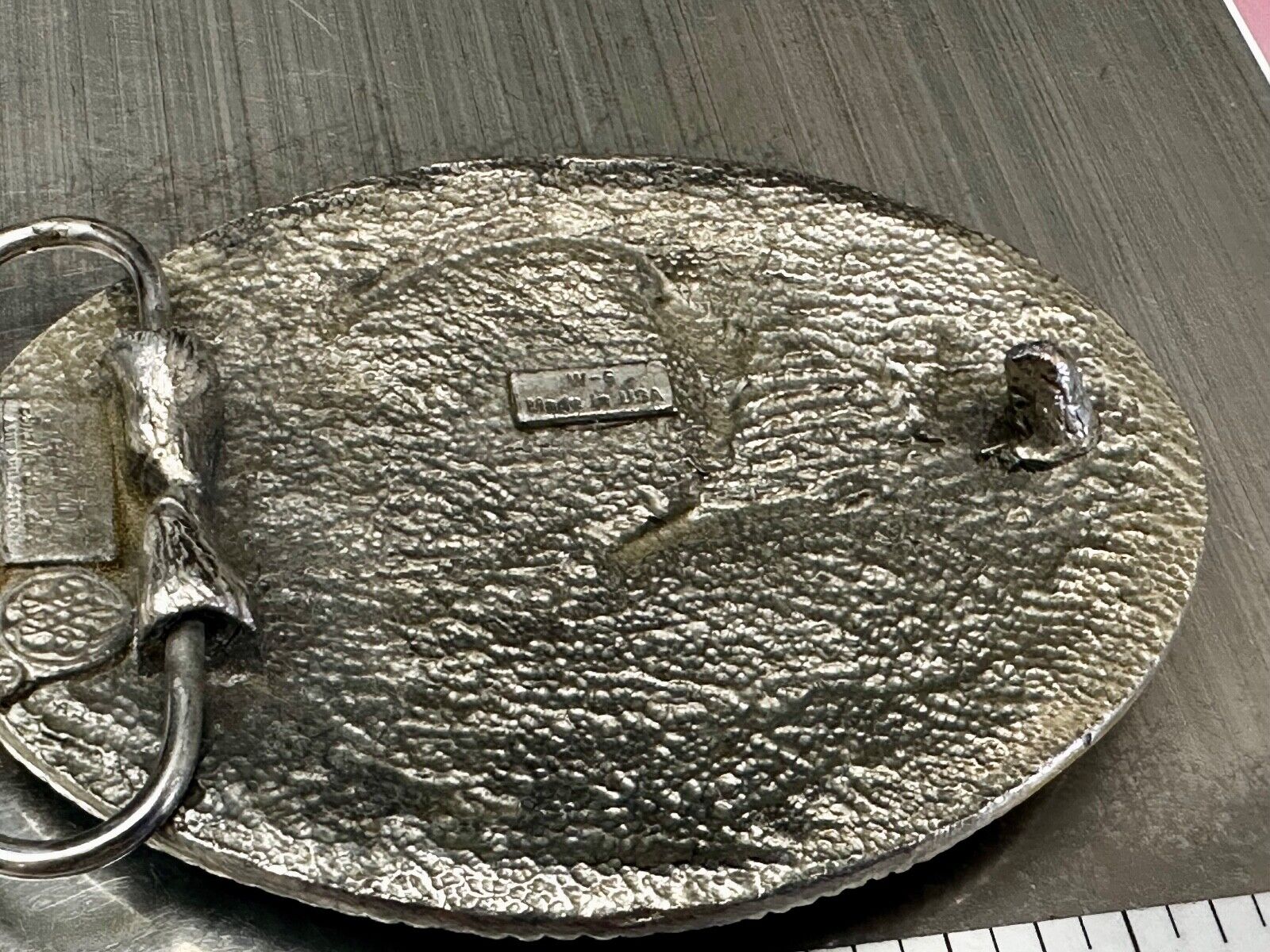 The Great State of Montana Vintage W-5 Siskiyou Eagle Mountain Belt Buckle