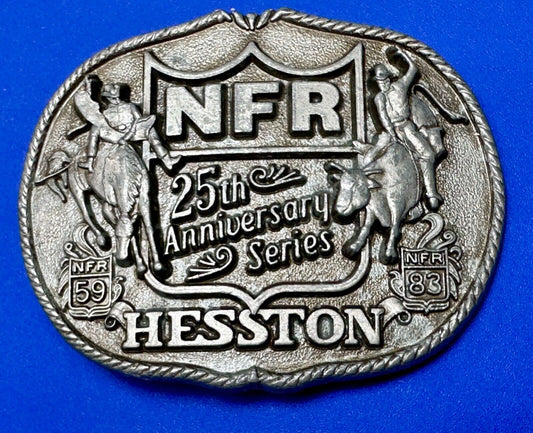 25th Anniversary Series NFR National Finals Rodeo First Edition belt buckle