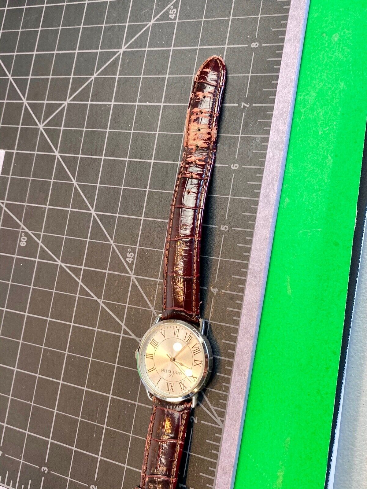 Ak Annie Klein Women's Quartz Roman Numerals Watch  - Fresh Battery 