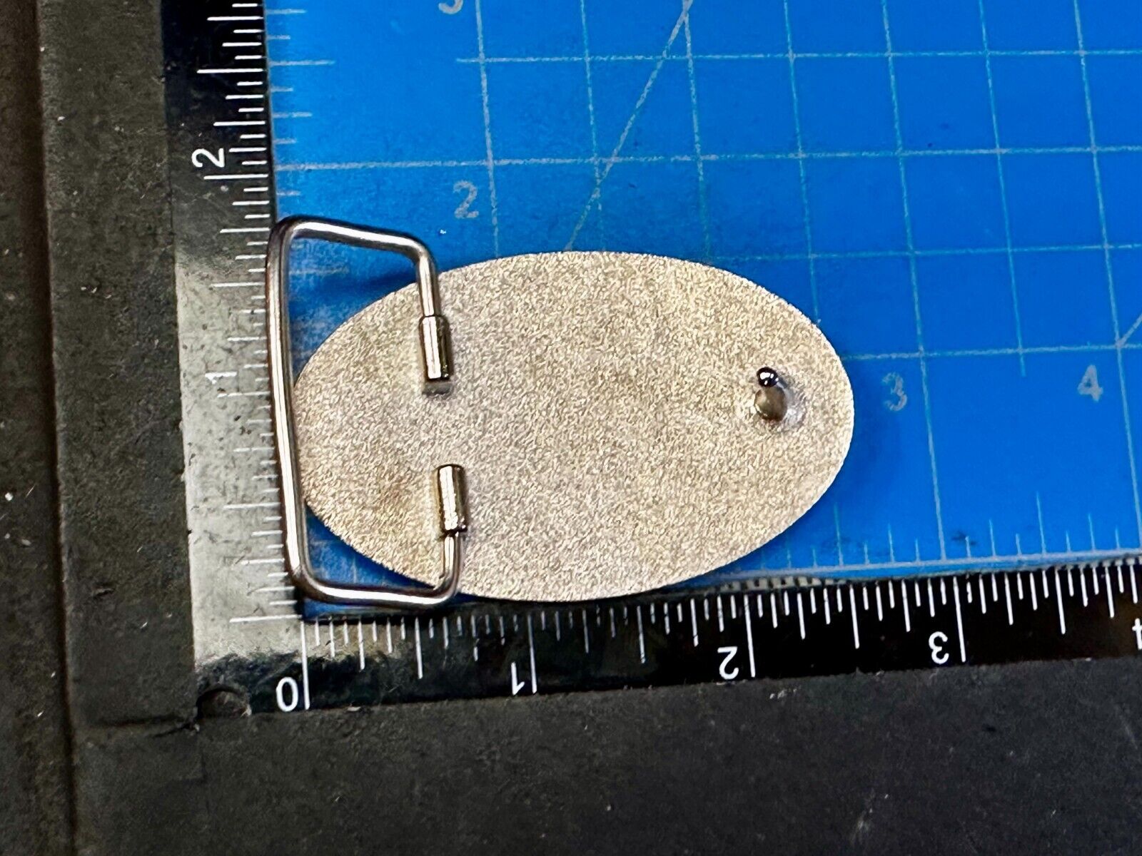 Tee It Up For The Troops Non Profit Organization Promo Award 2 Tone Belt Buckle