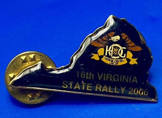 2006 Virginia State Harley Davidson HOG Rally Motorcycle Collectors pin