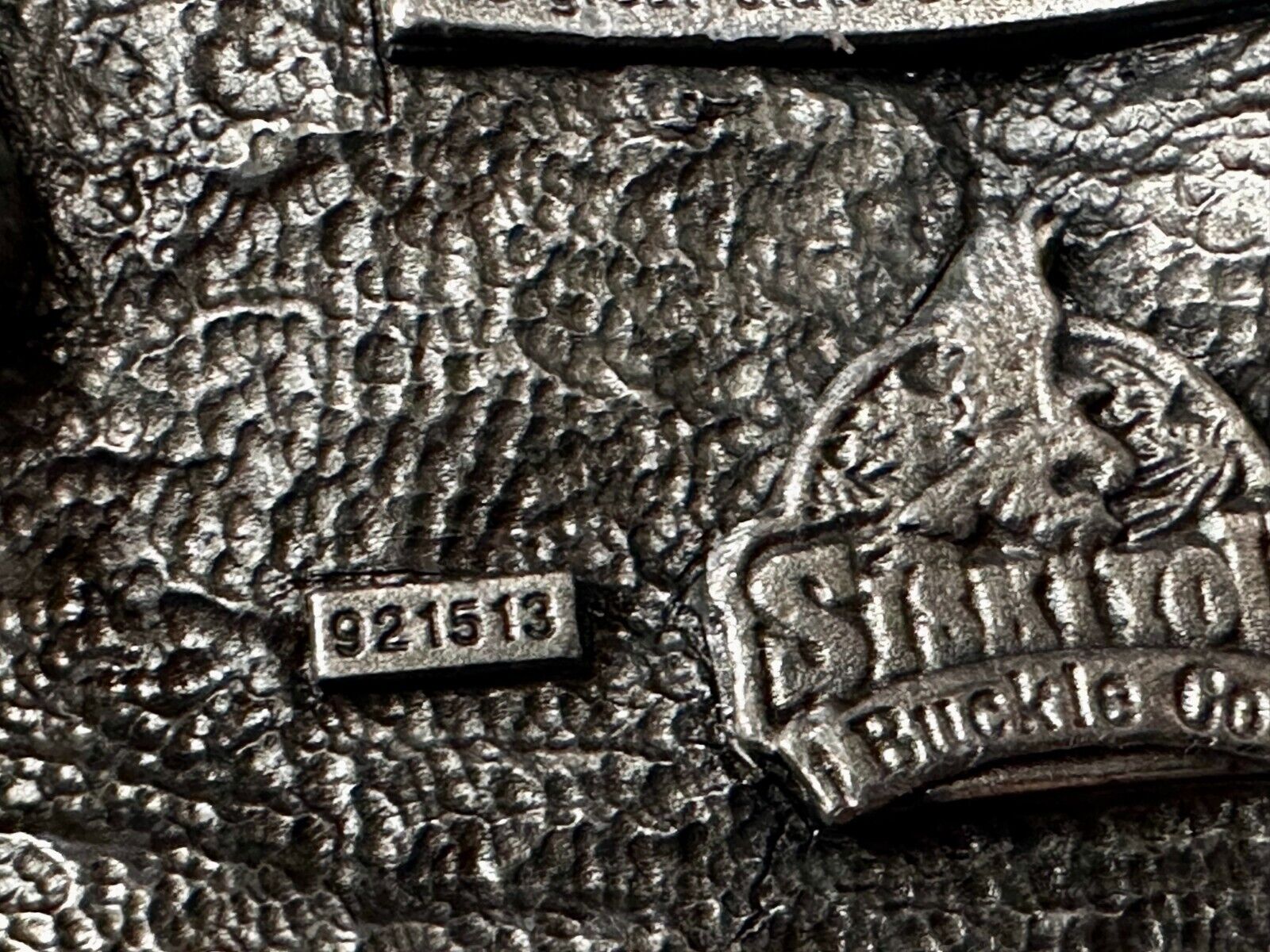 The Great State of Nebraska 1993 10th Annual Commemorative Siskiyou Belt Buckle