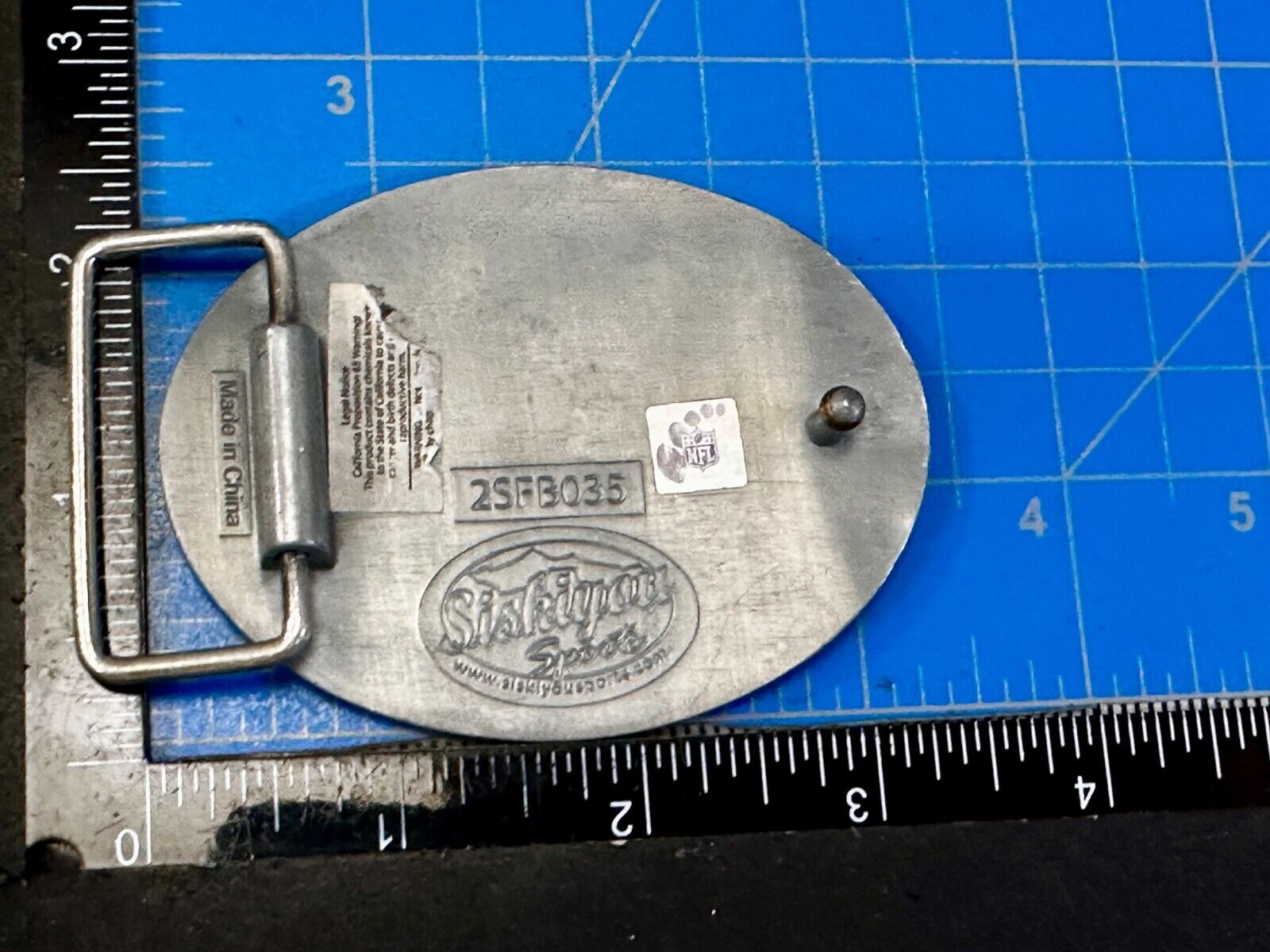 Arizona Cardinals NFL National Football League Sports Fan Siskiyou Belt Buckle