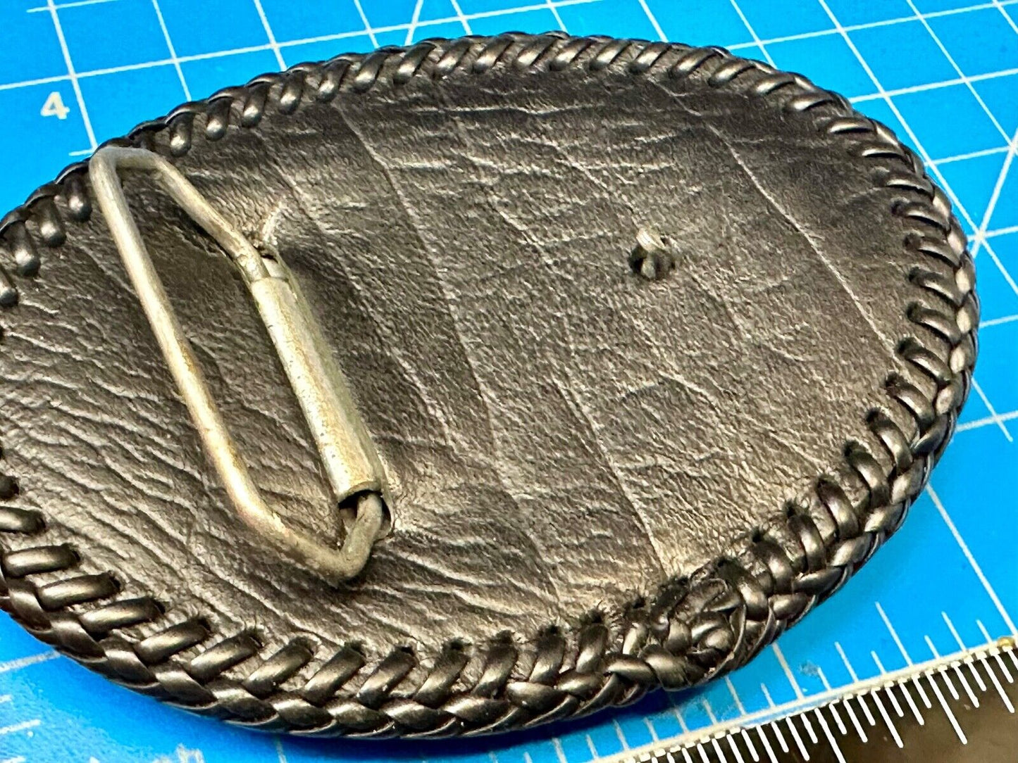 Vietnam War Memorial Three Soldiers Statue Washington DC Leather Belt Buckle