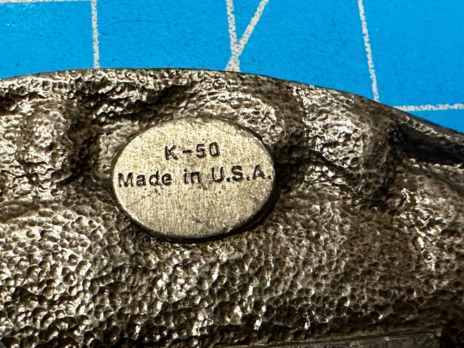 1987 Plumber by Siskiyou Buckle Co. K-50 Job Profession Vintage Belt Buckle