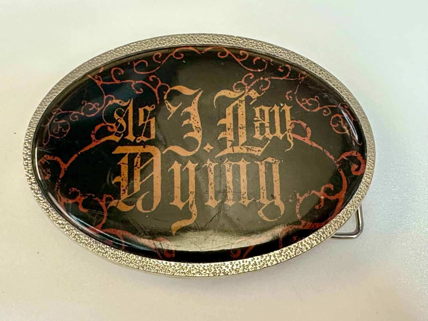As I Lay Dying American Metal Core Band Promotional Tour Belt Buckle