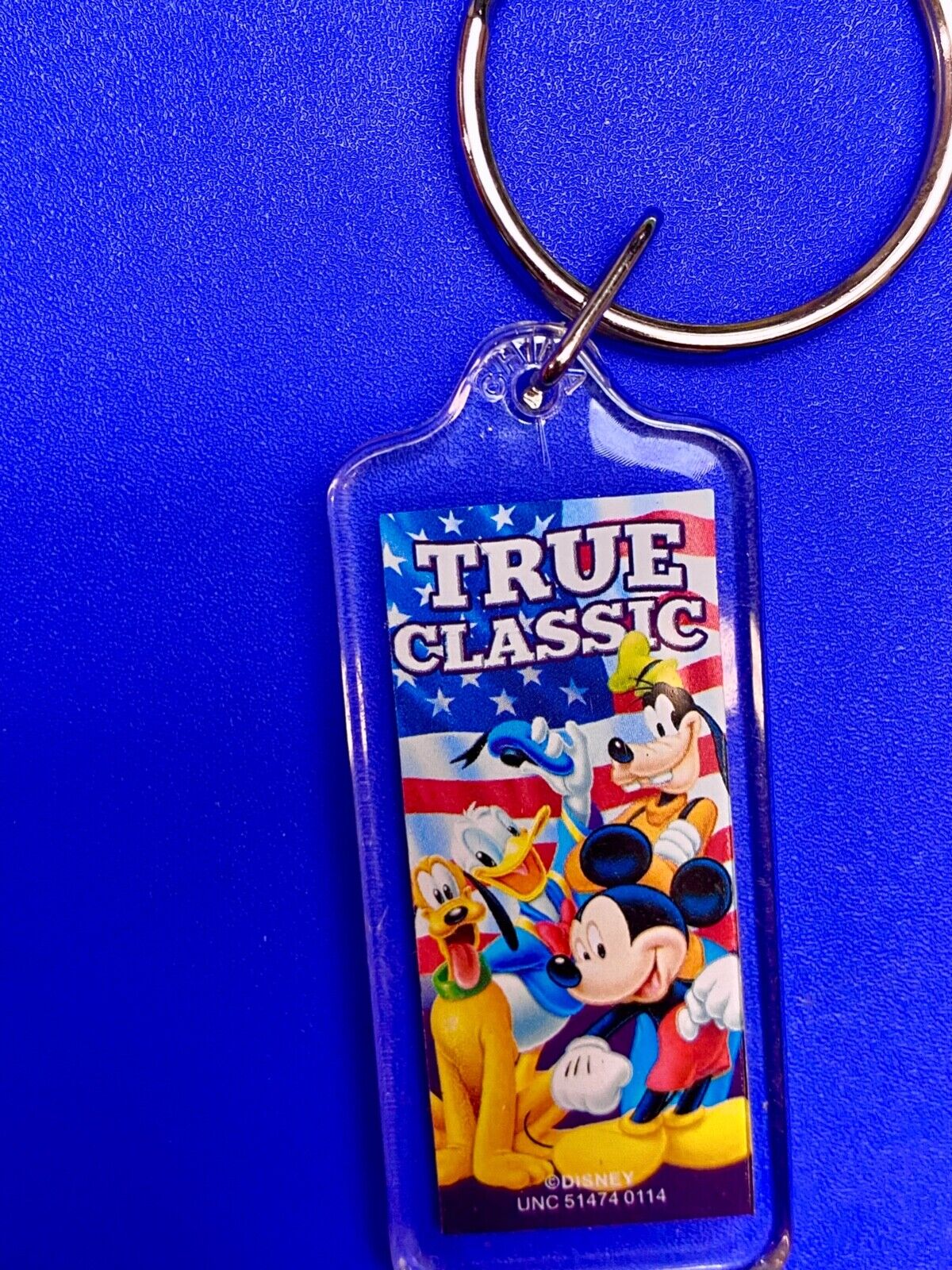 True Classic - American Flag and Disney Characters Keychain Key Chain