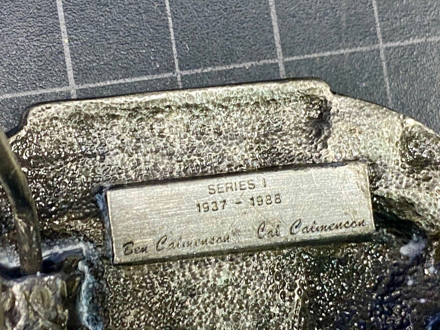 Vtg. Tisco Tractor Implement Supply Agriculture Farm Farming 51 Year Belt Buckle