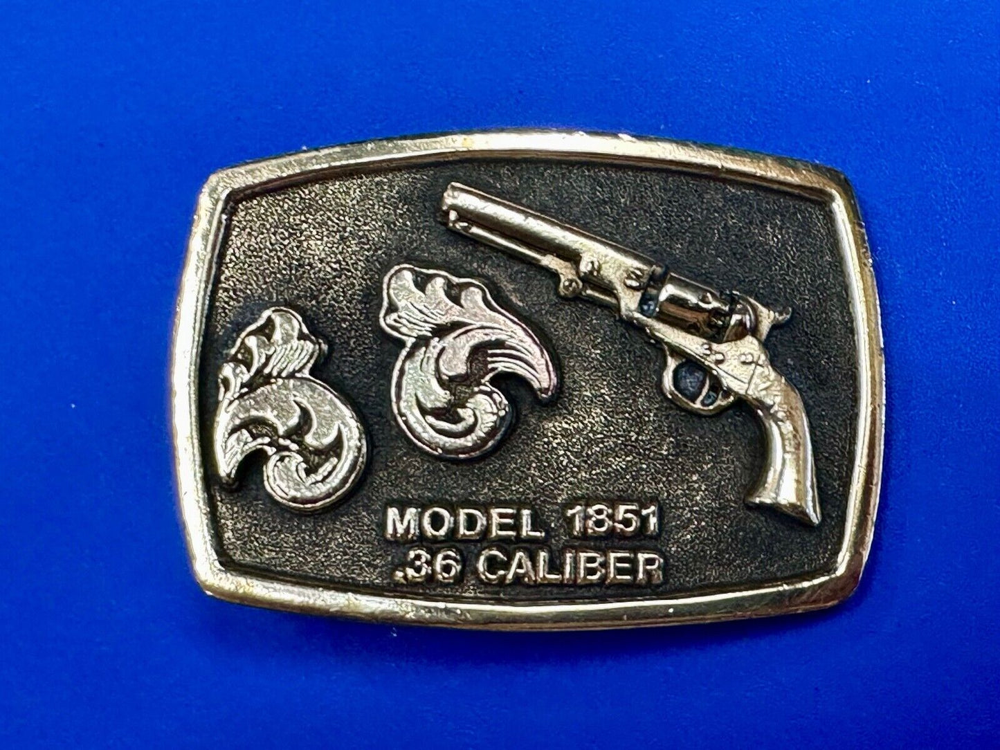 Vintage Gun Collectors Model 1851 .36 Caliber belt buckle by ADezy