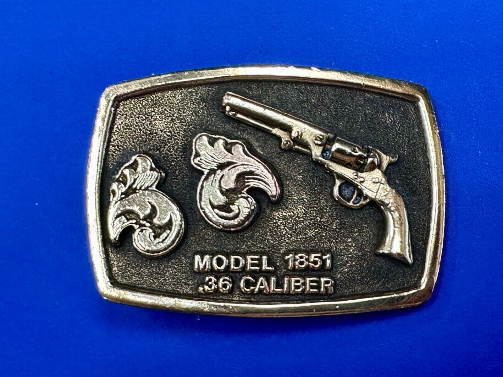 Vintage Gun Collectors Model 1851 .36 Caliber belt buckle by ADezy