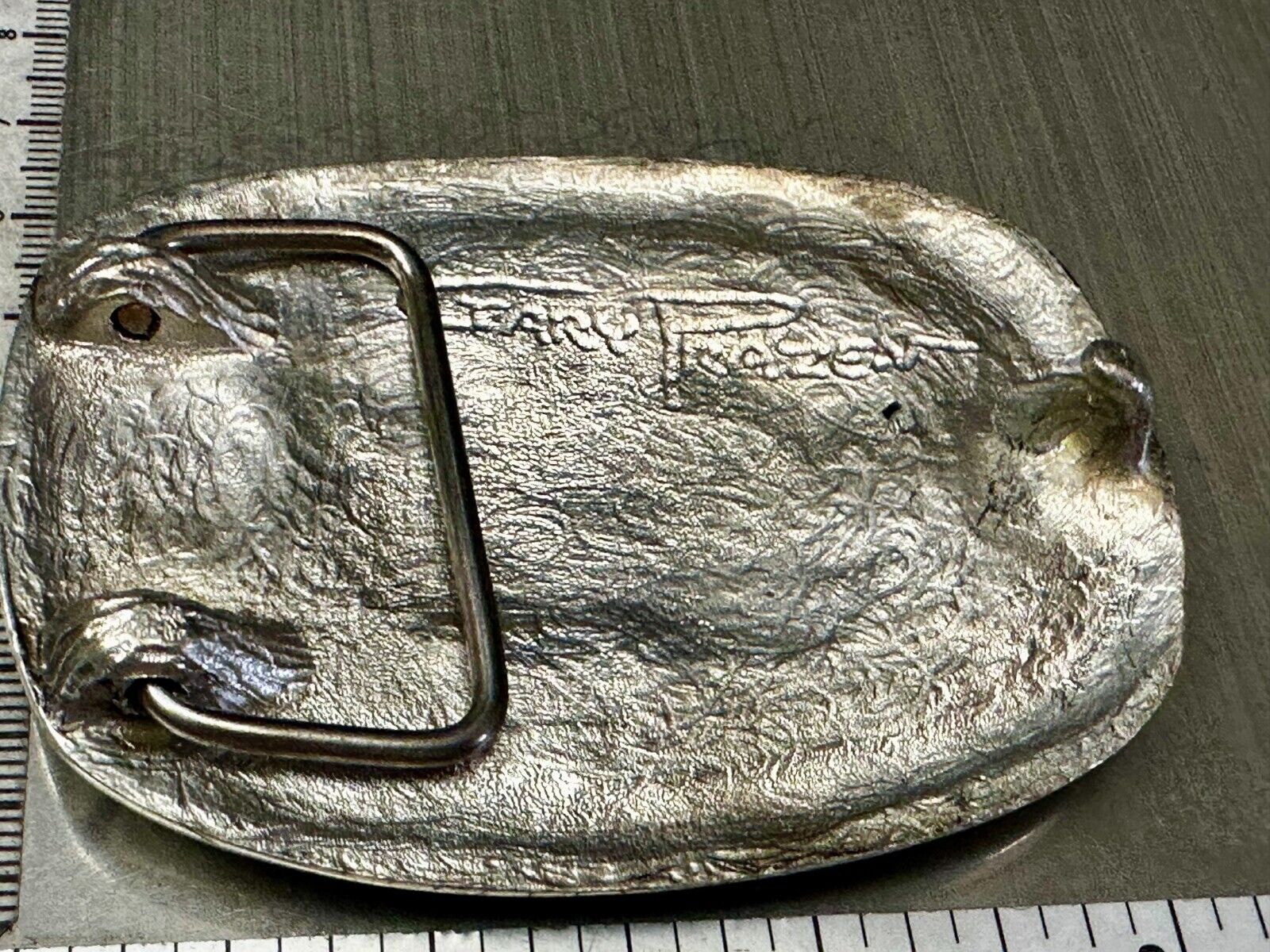 Andalex Resources Inc Safety Wise Night Owl Vintage Gary Prazen Belt Buckle